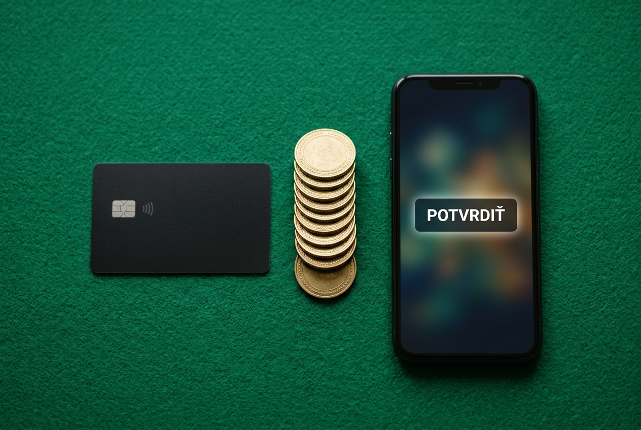 Detailní pohled na neoznačenou platební kartu a chytrý telefon na zeleném plátně